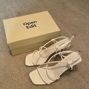 Super cute Open Edit sandals 🎉purchased from Nordstrom.